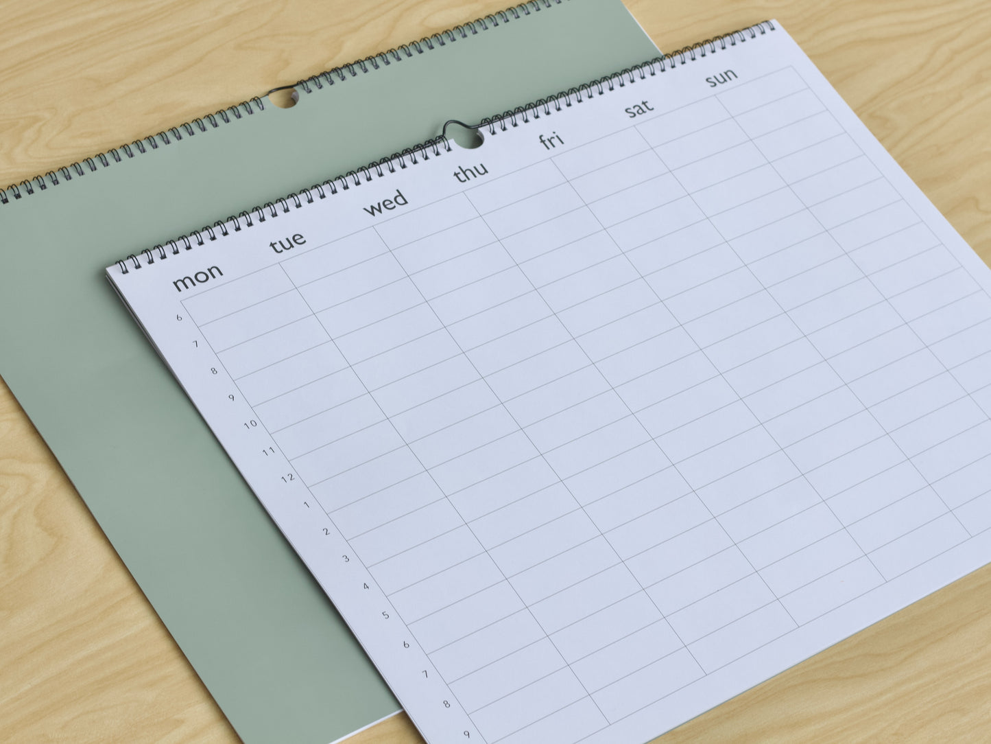 Large Hourly Weekly Paper Planner | 6AM–10PM Schedule | 20x16 Wall or Desk Format | 26 Premium Tear-Off Sheets