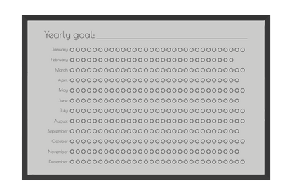 Yearly Habit Tracker