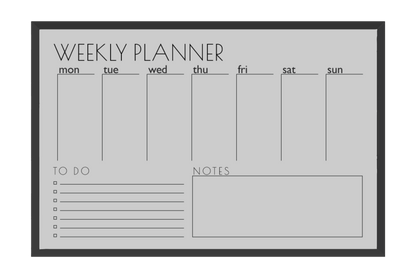 Weekly Planner + To-Do List