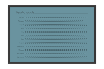 Yearly Habit Tracker