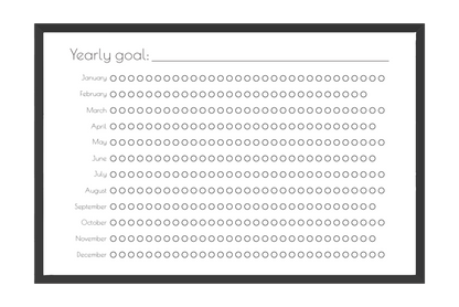 Yearly Habit Tracker