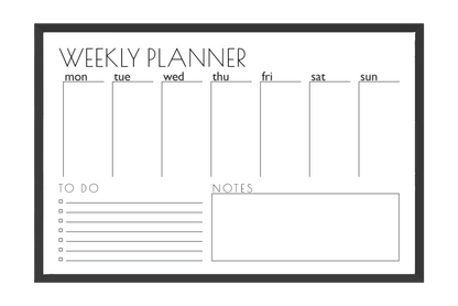 Weekly Planner + To-Do List