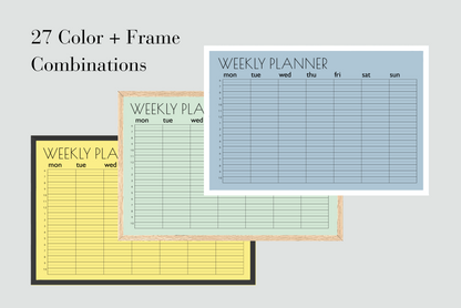 Half-Hourly Planner