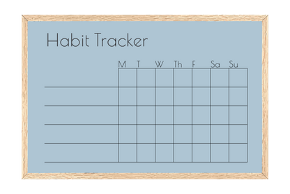 Weekly Habit Tracker (Squares)