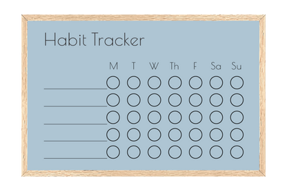 Weekly Habit Tracker (Circles)