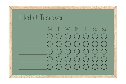 Weekly Habit Tracker (Circles)