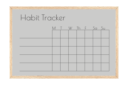 Weekly Habit Tracker (Squares)