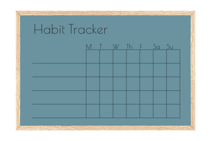 Weekly Habit Tracker (Squares)