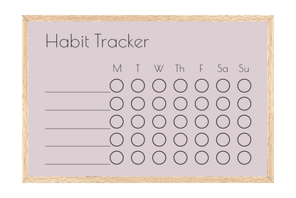 Weekly Habit Tracker (Circles)