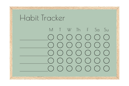 Weekly Habit Tracker (Circles)