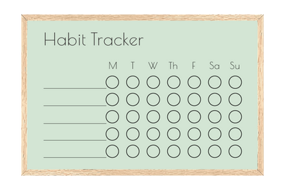 Weekly Habit Tracker (Circles)