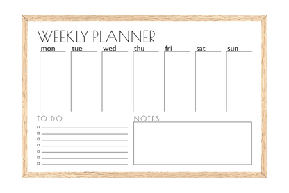 Weekly Planner + To-Do List