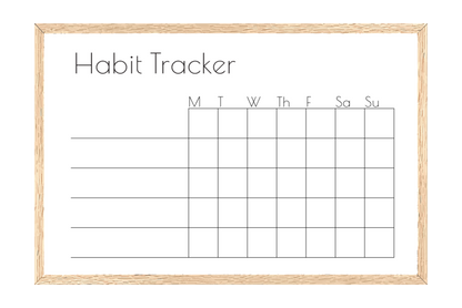 Weekly Habit Tracker (Squares)