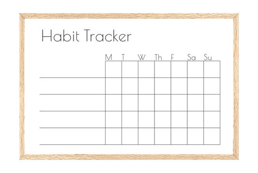 Weekly Habit Tracker (Squares)