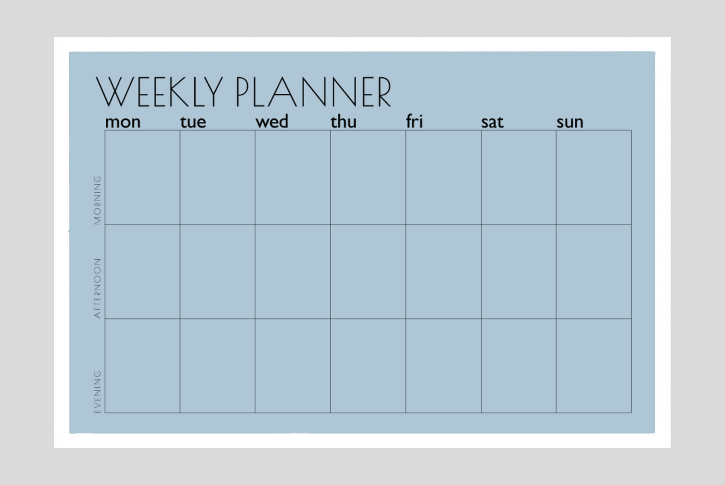 Time Block Planner