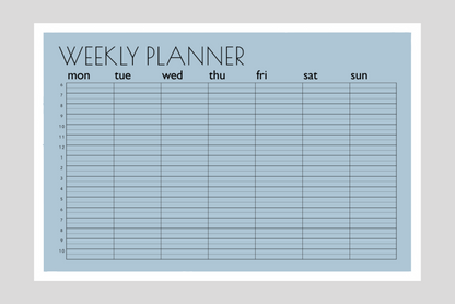 Half-Hourly Planner