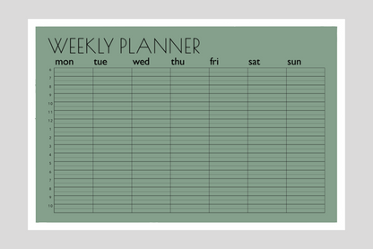 Half-Hourly Planner