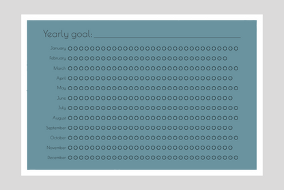 Yearly Habit Tracker