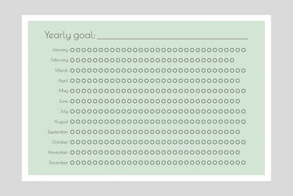 Yearly Habit Tracker