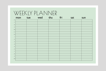 Half-Hourly Planner