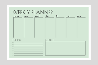 Weekly Planner + To-Do List