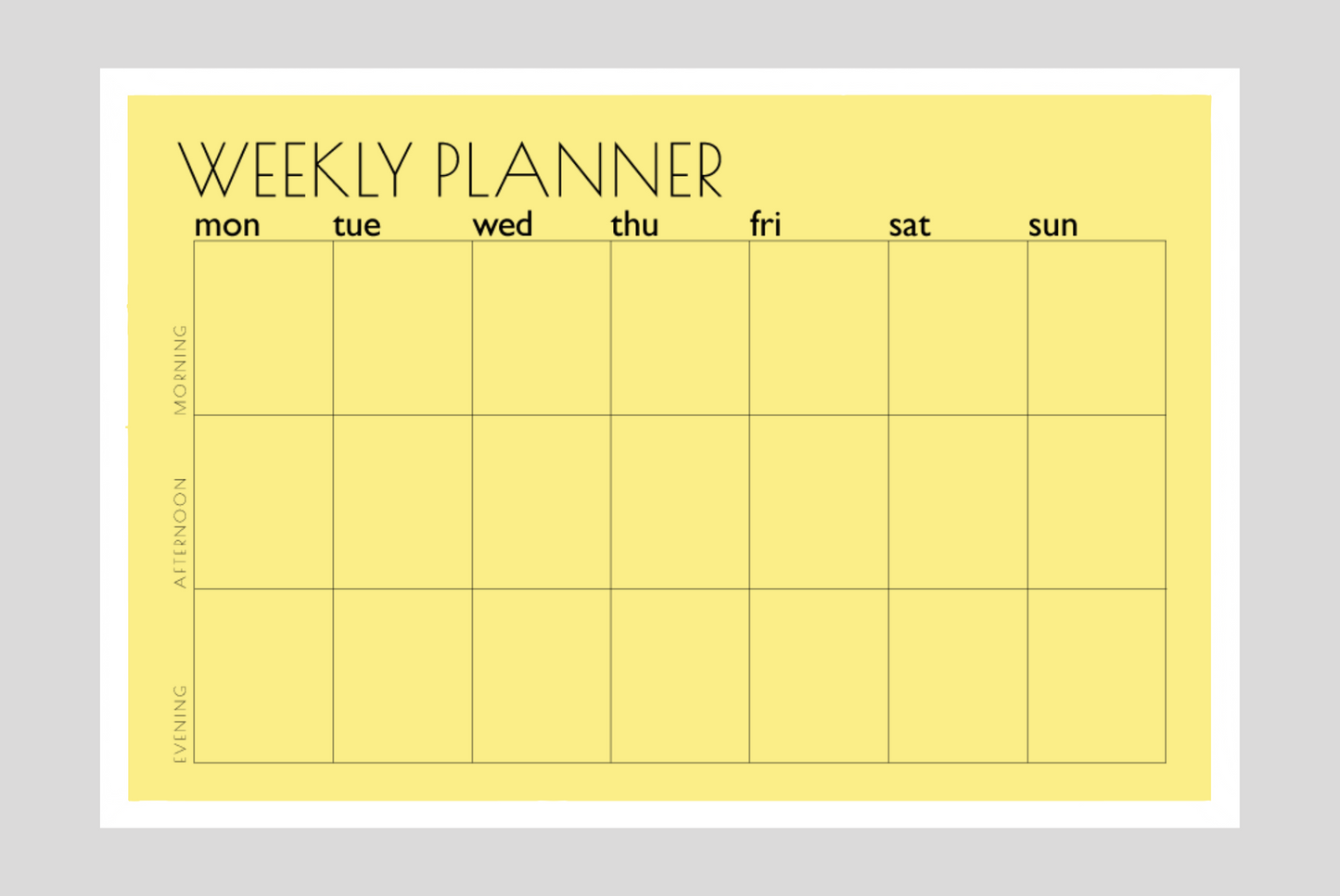 Time Block Planner