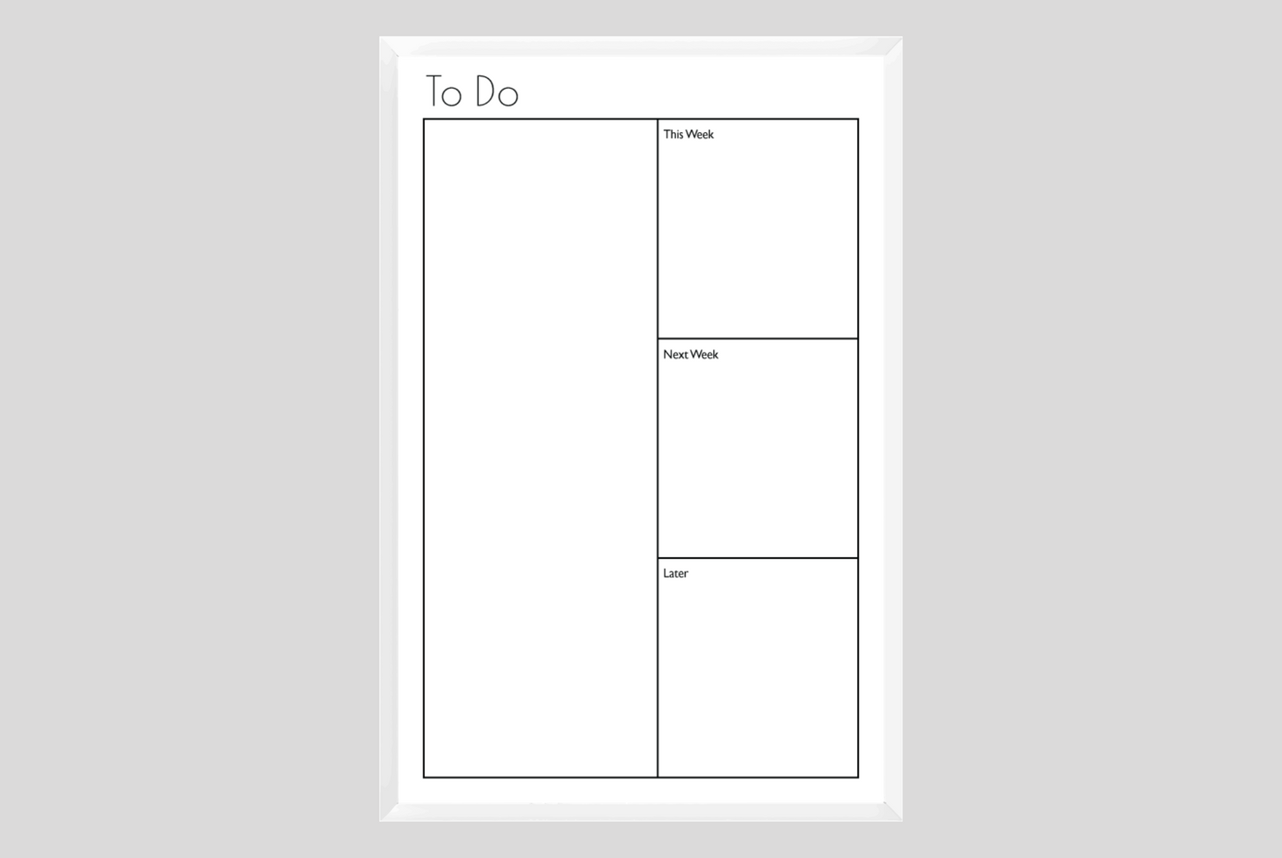 Time Blocks To-Do List