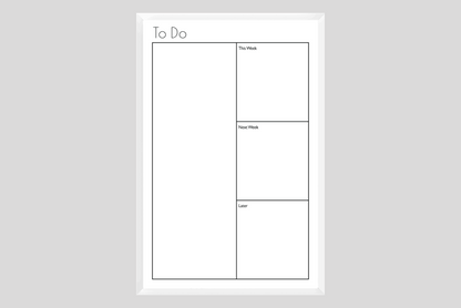 Time Blocks To-Do List